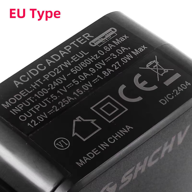 Raspberry Pi 5 Netzteil PD 27 W USB Typ-C in Schwarz - Bild 3