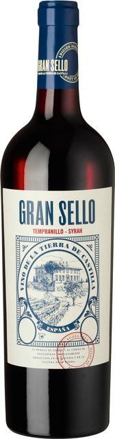 Bodegas Gran Sello Rotwein Tempranillo Syrah 2022, Castilla - La Mancha, trocken, 0,75 l - Bild 1