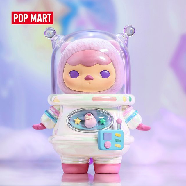 Pop Mart Pucky Planet Explorer Raum Katze Astronaut Figur - Bild 1