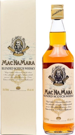 MacNaMara Blended Scotch Whisky, Schottland, 40% Vol., 0,7 l