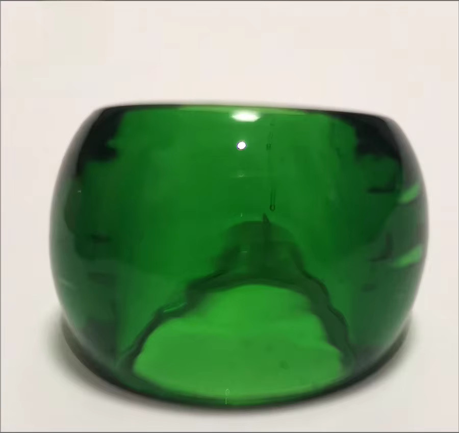 RED SNAKE Ring, Muranoglas, Grün, Unisex - Bild 1