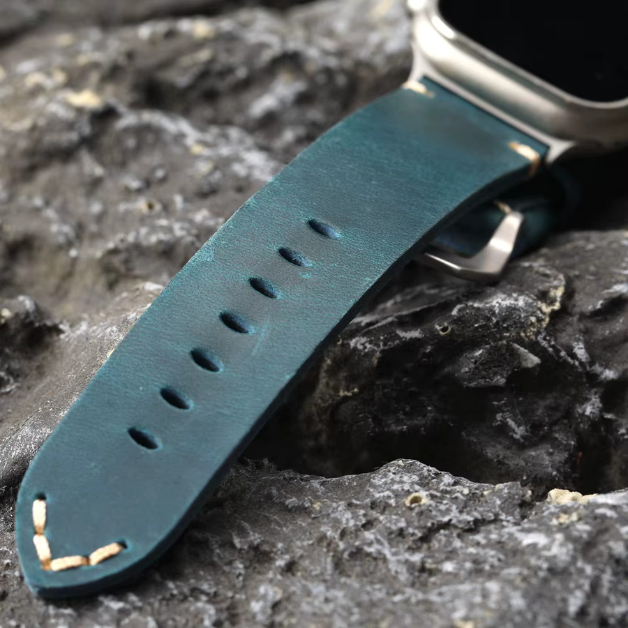Raystray Uhrenarmband Leder, Herren, für Apple Watch Ultra2 - Bild 3