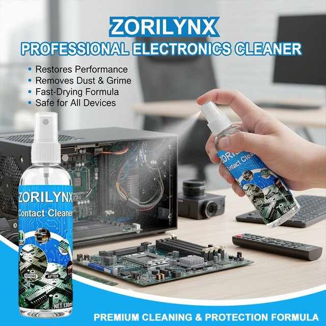 Elektronischer Kontaktreiniger-Spray ZORILYNX für Leiterplatten und Präzisionsinstrumente, 130 ml - Bild 1