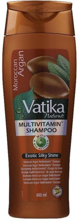 Vatika Naturals Moroccan Argan Shampoo, 400 ml, Normales Haar