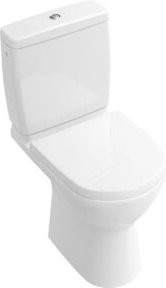 Villeroy & Boch Stand-WC O.NOVO Compact Tiefspüler, weiß, randlos, B: 36 cm, T: 60,5 cm - Bild 1
