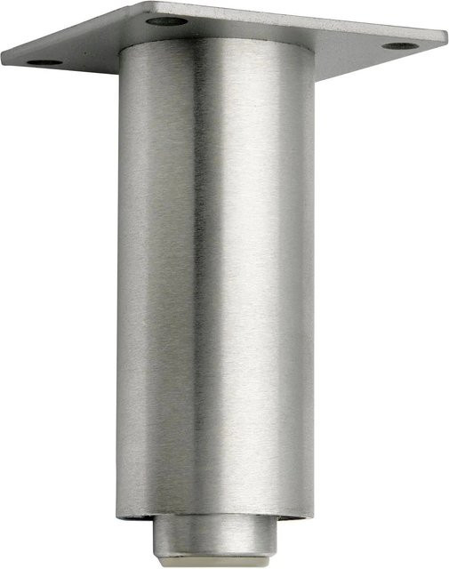 Simausrom Möbelfuß aus Aluminium in Silber gebürstet, Durchmesser: 3 cm, Länge: 16 cm - Bild 1