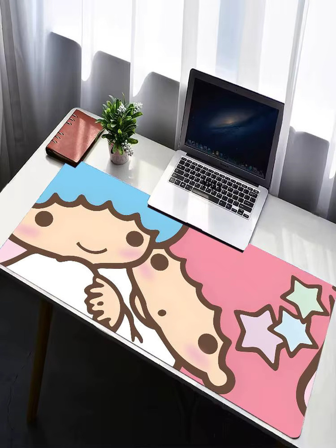 Moetch L-Little Twin S-Stars Mauspad Sakura Anime Design, Mehrfarbig - Bild 6