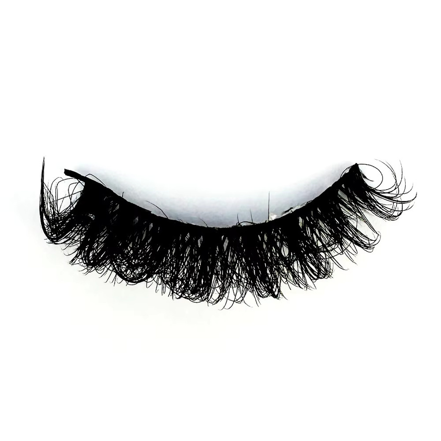 Künstliche Wimpern, 3D Wispy, D-Locken, Black, 5 Paar, Unisex - Bild 4