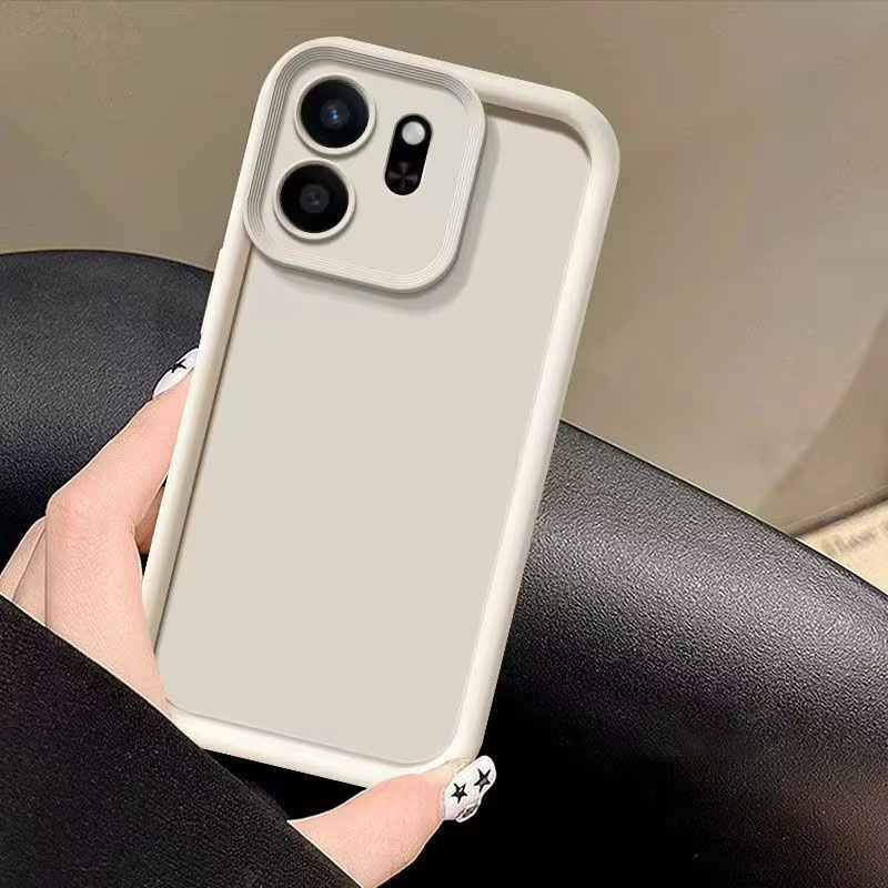 Infinix Handyhülle für Infinix Hot 50i, Smart 9 HD und X6532C in Braun – Luxus Candy Matte Soft Cover mit Anti-Fall-Schutz - Bild 2