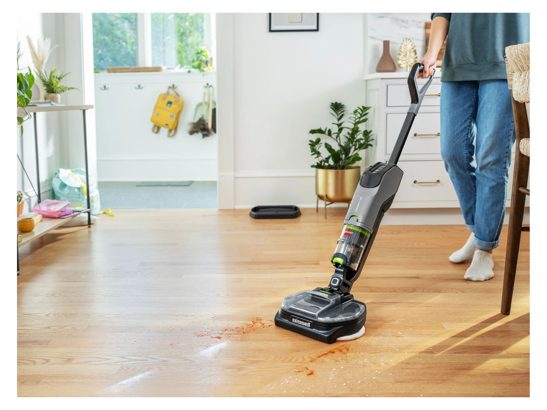 Bissell SpinWave VAC + Pet Pro 3898N Hartbodenreiniger in Schwarz - Bild 2