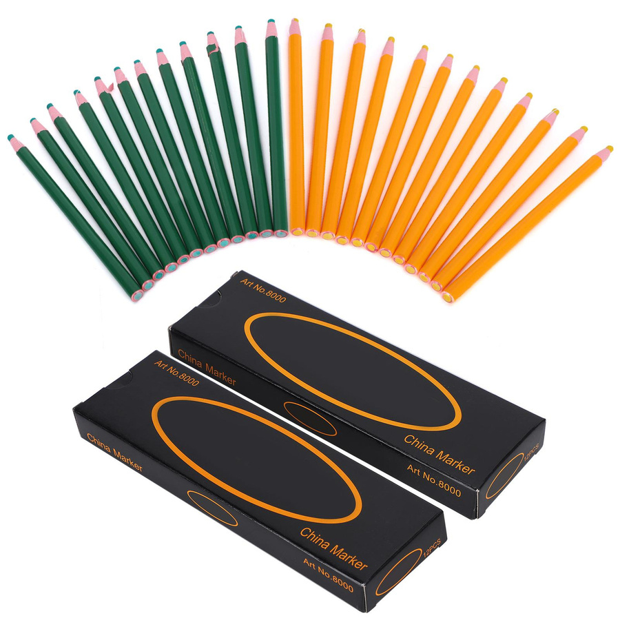 24 Stück Schneiderkreide Stifte in Multicolour von Wosawe outdoor sports zur Markierung von Kleidung, Glas, Keramik und Möbeln - Bild 4