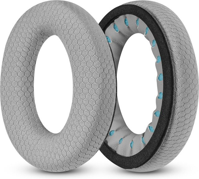 Stoff-Ersatz-Ohrpolster für Bose QuietComfort 35, 35 II, 25, QC2, QC15, AE2, AE2i, AE2w und SoundTrue Kopfhörer in Grau - Bild 1