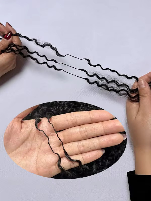 Dula A Hair Echthaar-Extensions, Burmesische Spirallocken, 3C4A - Bild 4