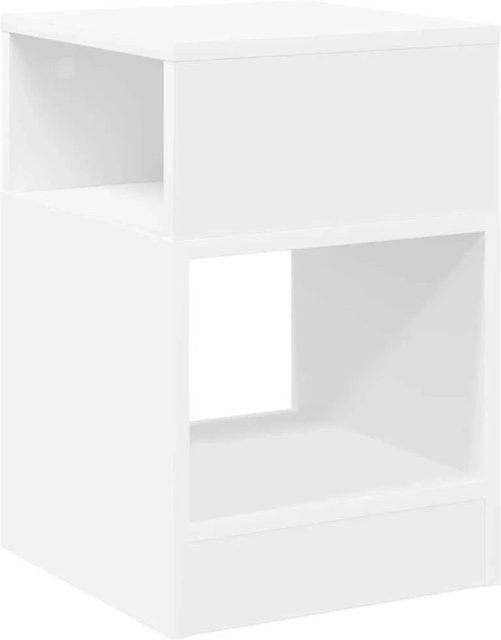 vidaXL Beistelltisch modern in Weiß aus Holzwerkstoff B/T/H: 30,5 x 30 x 45 cm - Bild 1