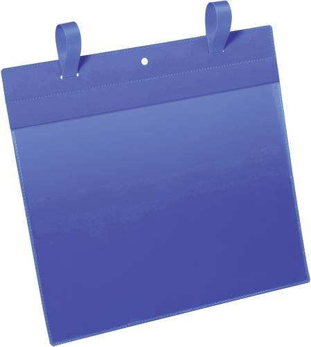 Durable Gitterboxtasche DIN A4 quer, blau und transparent, 50 Stück, B: 31,1 cm, H: 44,2 cm - Bild 1