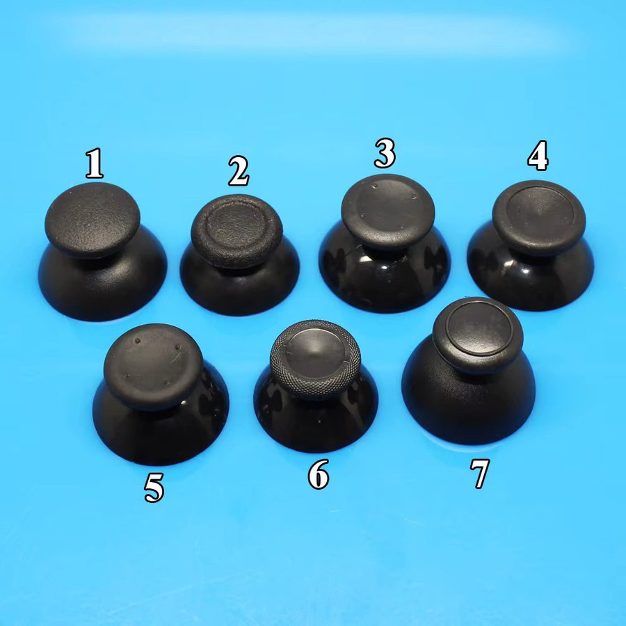 ChengHaoRan Joystick-Kappen Set für PS3, PS4, Xbox One, Xbox 360 Slim und Wii, 4 Stück, Grau und Schwarz - Bild 1