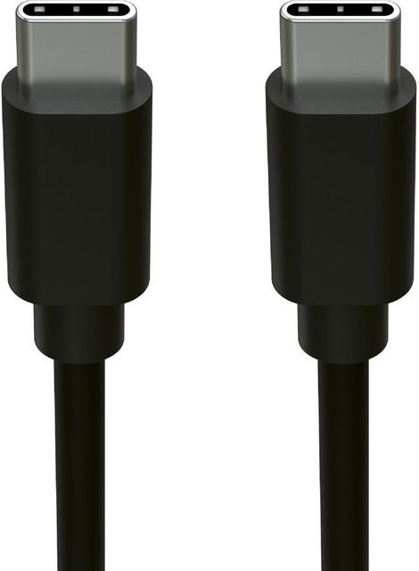 Ansmann USB-C auf USB-C Daten- und Ladekabel USB 3.2 Gen 1 Schwarz, Länge: 2 m - Bild 2
