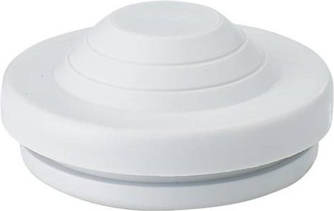Hensel Ste 29V Steckstutzen in Lichtgrau mit einer maximalen Plattenstärke von 4mm - Bild 1