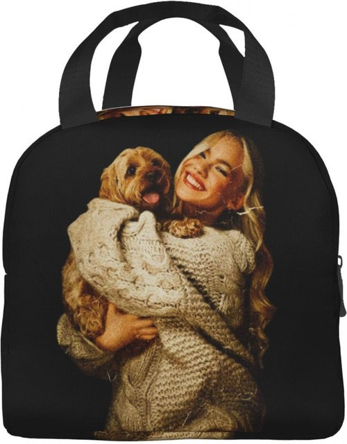 Isolierte Lunchtasche Freya Skye Singer von Fancy Style Studio in Schwarz als thermische Bento-Box für die Schule - Bild 1