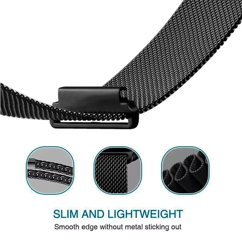 jansin Uhrenarmband Edelstahl, Magnetisch, Unisex - Bild 1