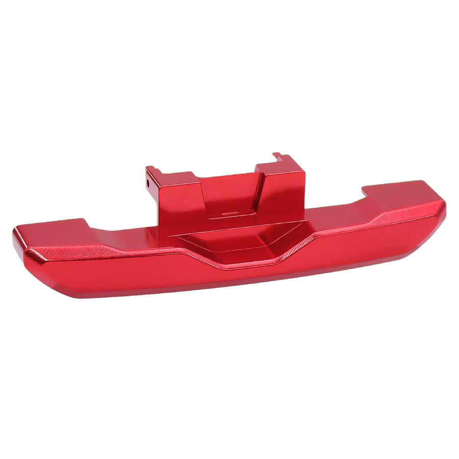 Traxxas TRX4M CNC Aluminium Front- und Heckstoßstange, 1:18, Rot, Metall - Bild 2
