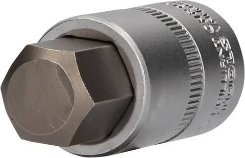 Brilliant Tools Innensechskant Bit-Stecknuss aus Edelstahl in Silber, 17 mm - Bild 1