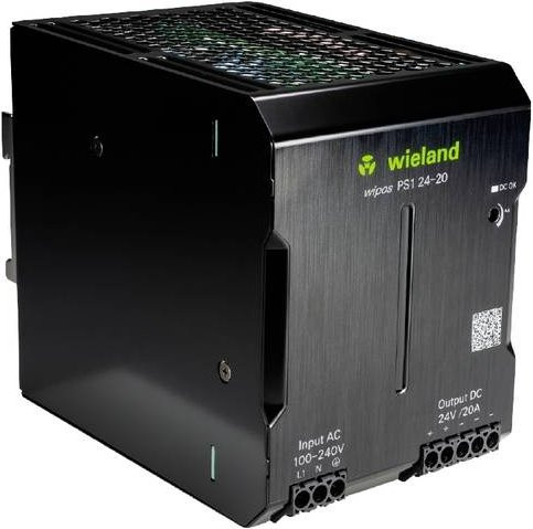 Wieland Electric 81.000.6550.3 Schaltnetzteil 24V 20A 480W Schwarz - Bild 1