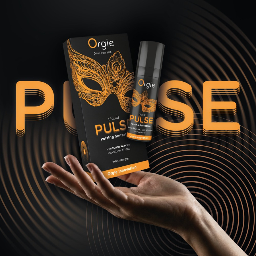 Orgie Liquid Pulse Stimulationsgel, Ice-Caramel-Aroma - Bild 5