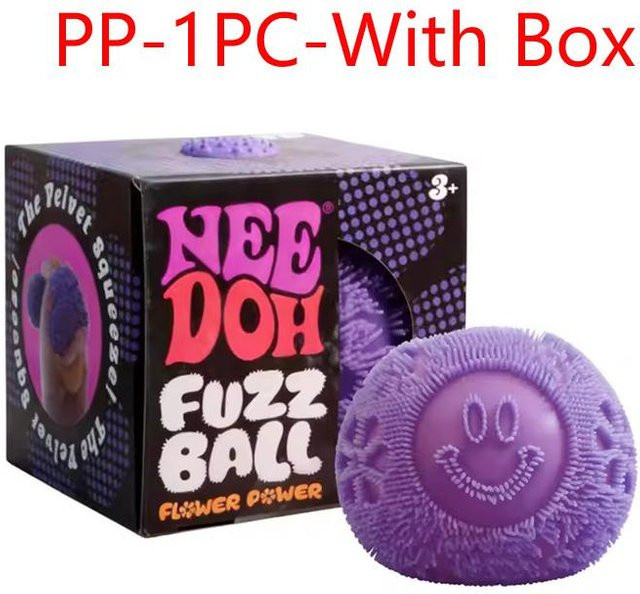 Schylling Nee-Doh Squishy Würfel, Sensorisches Spielzeug, Anti-Stress Blöcke - Bild 1