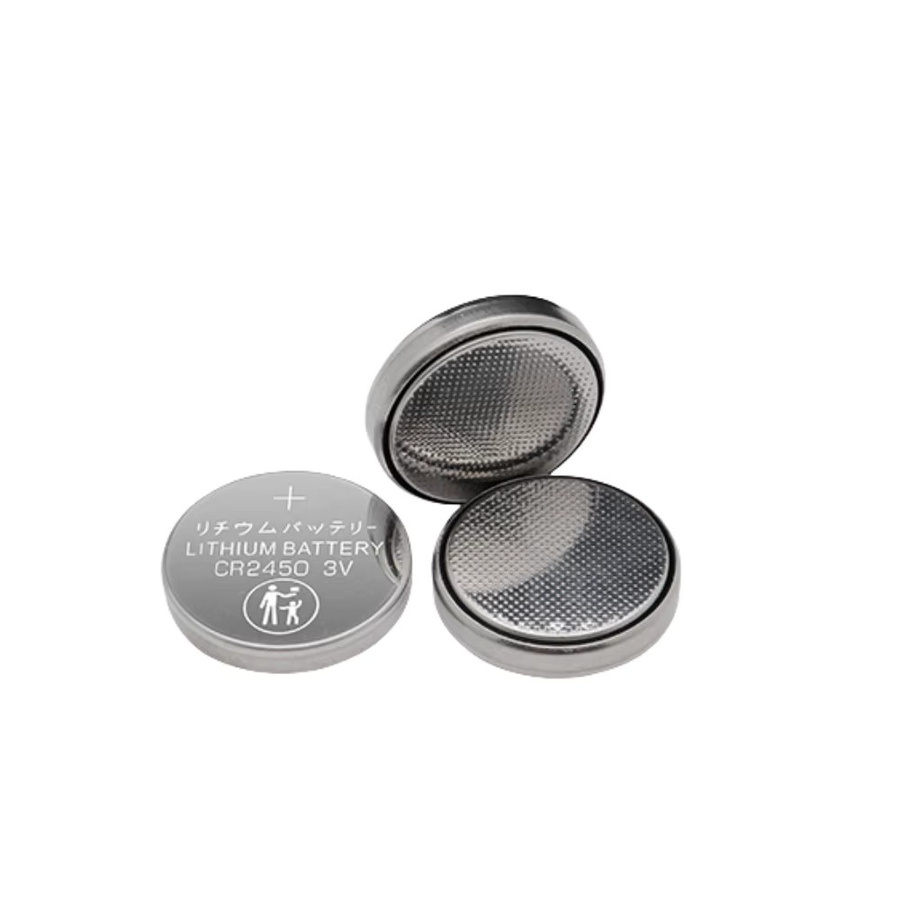 Yuform CR2450 Lithium-Knopfzellenbatterien 3V 600mAh in Silber - Bild 3