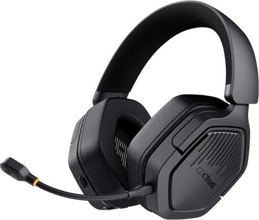 Trust GXT 493 Carus Drahtloses Multiplattform-Gaming-Headset Over-Ear Schwarz mit Bluetooth, USB-C und 3,5 mm Jack für PC, PlayStation und Nintendo Switch - Bild 1