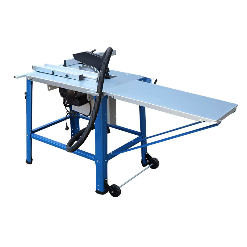 GZRUOMU Schiebetischkreissäge All-in-One-Maschine mit 2,2 kW und Verlängerungshalterung, Blau - Bild 2
