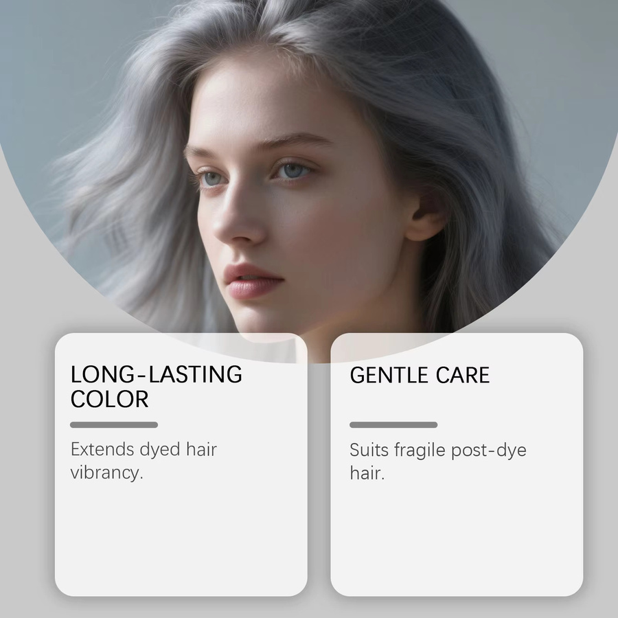 Gleamxi Haarfärbeshampoo, 100g, Grauhaar-fixierend - Bild 5