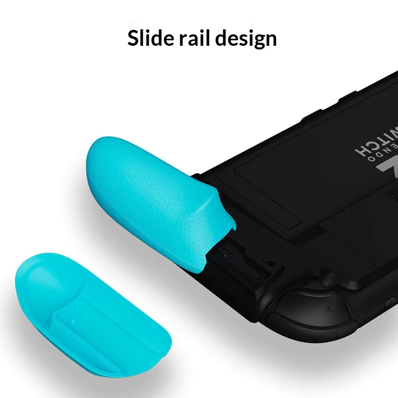 Skull & Co. Neogrip Savage Raven für Nintendo Switch in Rot mit austauschbarem ergonomischem Griff und Schutzhülle - Bild 4
