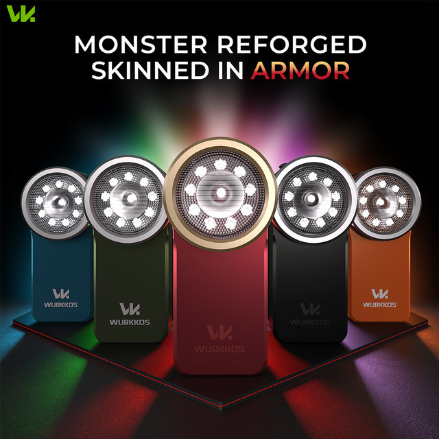 Wurkkos HD03 LED Taschenlampe mit Magnetclip und RGB-Modi, 680 Lumen, wiederaufladbar - Bild 1