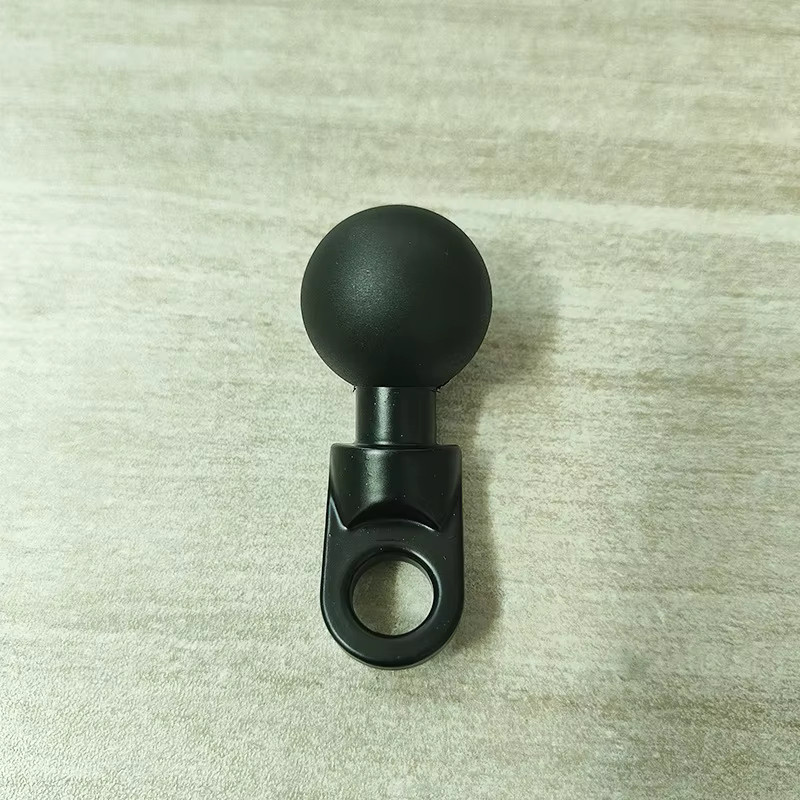 Ram Mount Abgewinkelte Kugelbasis mit Bolzenkopf-Adapter und 25mm Kugel in Schwarz für Motorrad und Moto Action Kameras - Bild 3