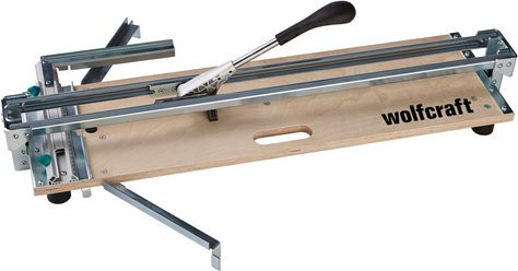 Wolfcraft Fliesenschneider TC710 W in Silber und Beige aus Holz und Metall - Bild 1