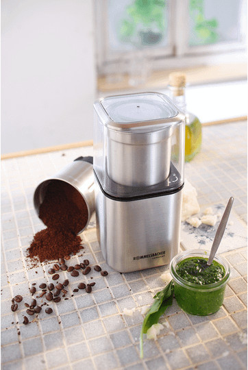 Rommelsbacher EGK 200 Gewürz- und Kaffeemühle aus Edelstahl in Silber - Bild 3