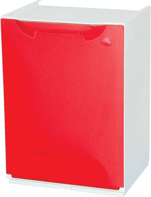 Eco-Logico Recycling-Eimer Rot B/H/L: 29 x 47 x 34 cm - Bild 1
