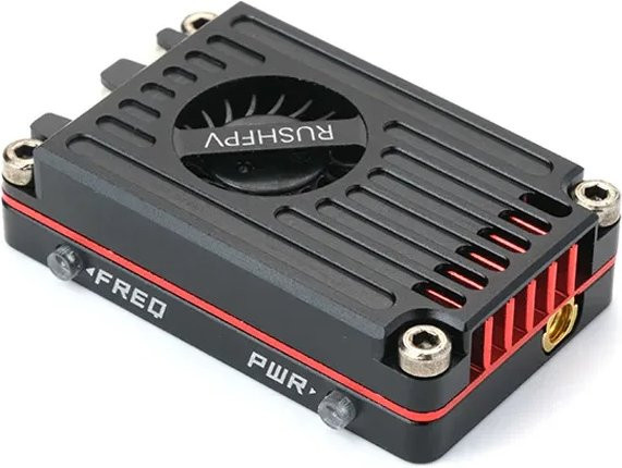 Rush Tank Max Solo 5,8 GHz 2,5 W 48CH VTX Hochleistungs-Videosender für FPV in Schwarz - Bild 1