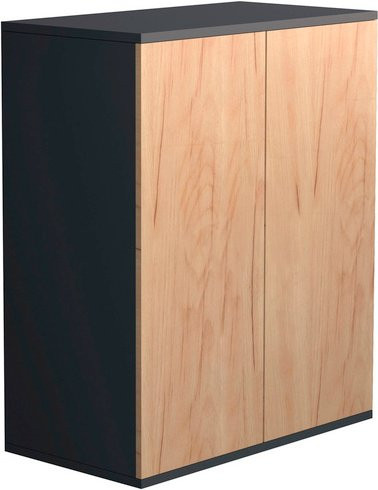 VCM Kommode Dalosa in Beige und Eiche Honig, B/H/T: 60 x 73 x 32 cm - Bild 1