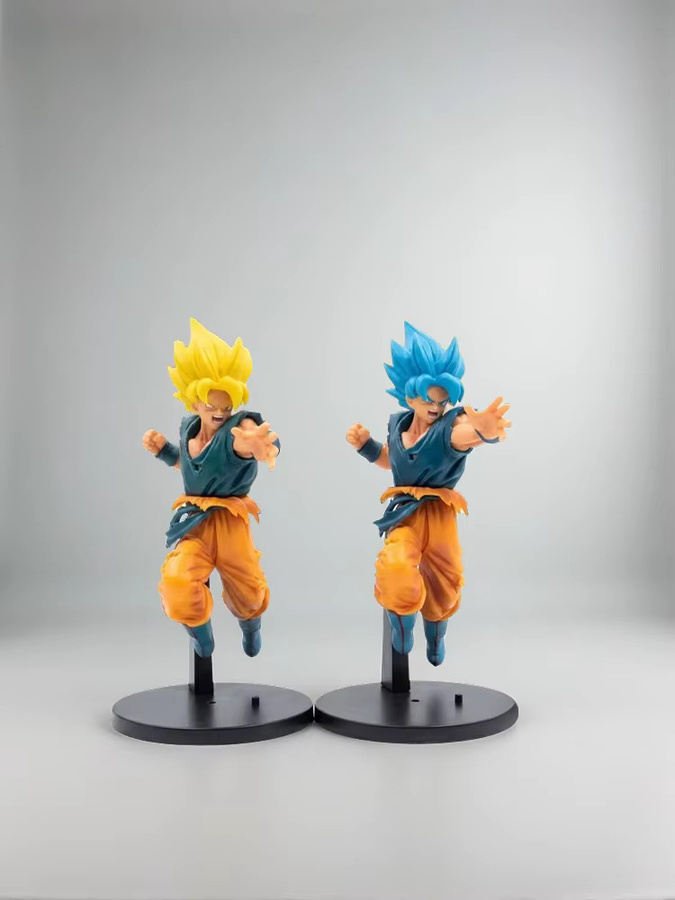Bandai Dragon Ball Goku Super Saiyan Actionfigur, 22cm, Kunststoff - Bild 3
