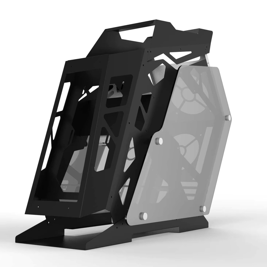 E-Sport DIY-Chassis Desktop-Computer-Host-Gehäuse in den Farben Schwarz oder Weiß - Bild 2