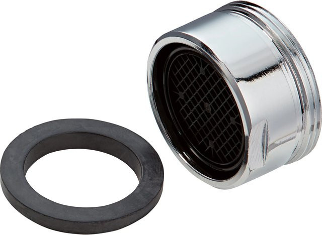 Mischdüse M24 für baliv Waschtischarmatur WT-5010 und weitere Modelle, Farbe: Silber, Material: Messing - Bild 1