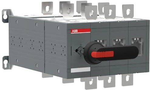 ABB Bypass-Schalter OT630E03YP 630A 1000V in Schwarz und Grau - Bild 1