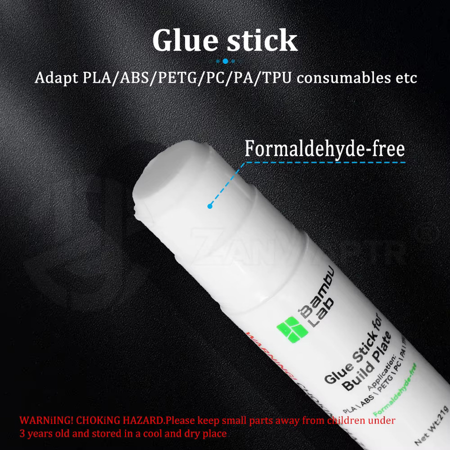 Bambu Lab Offizieller Flüssigkleber für Bauplatten in Weiß, 12 ml - Bild 2