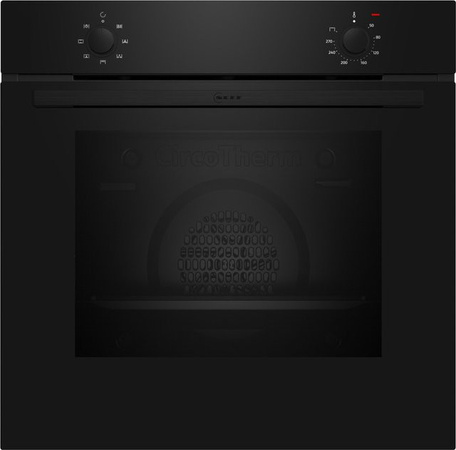 NEFF Einbaubackofen B1DCA0AK0 in Schwarz