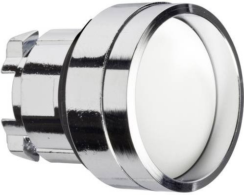 Schneider Electric ZB4BACUST02 Drucktaster-Frontelement in Weiß mit Metallgehäuse und Schraubanschluss - Bild 1