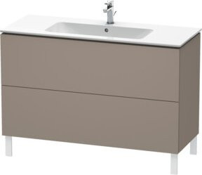 Duravit Waschtischunterschrank L-Cube stehend mit 2 Auszügen, B/T/H: 122 x 48,1 x 70,4 cm - Bild 1