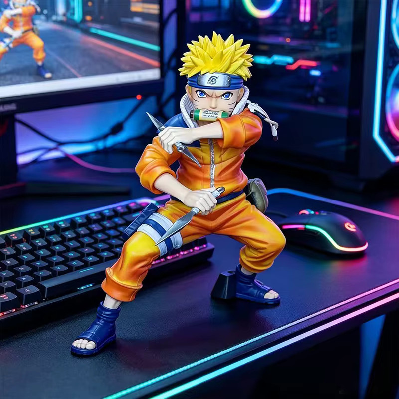 Bandai Naruto Uzumaki, Actionfigur, 18cm, Kunststoff, Orange - Bild 3